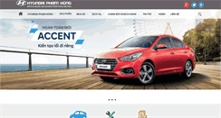 Desktop Screenshot of hyundai-phamhung.com